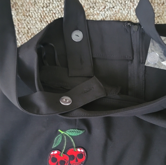 Royal Monk Unique Vintage Retro Cherries Jumper - Picture 14 of 14